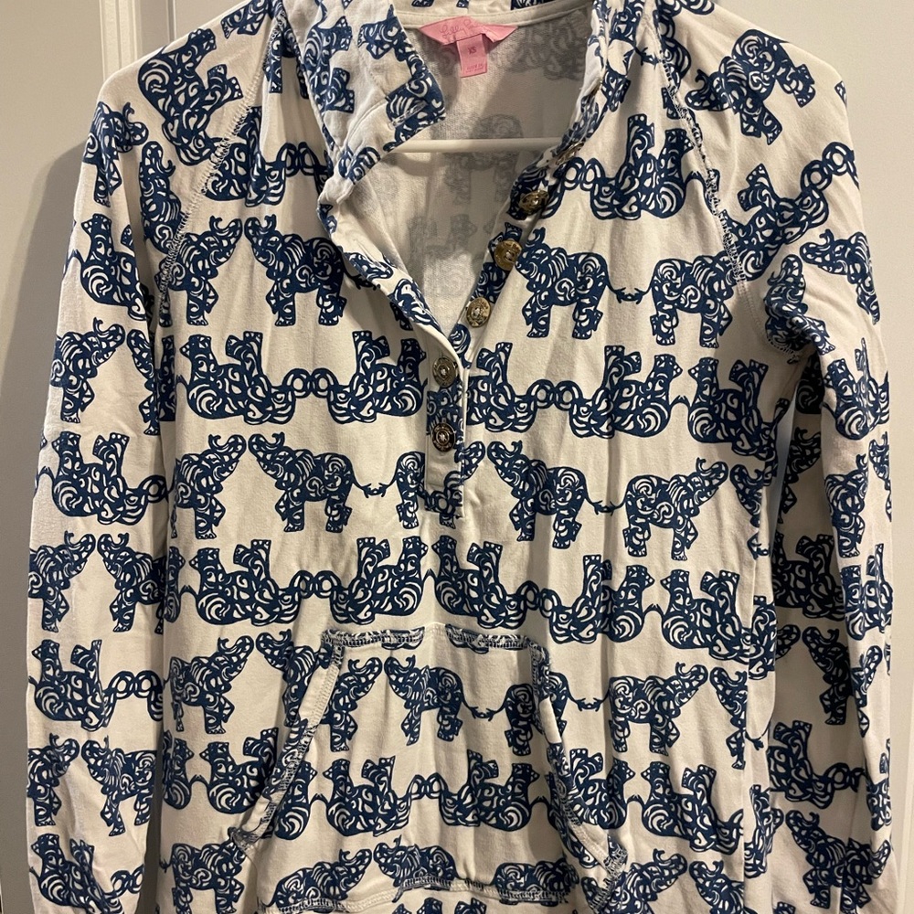 Lilly Pulitzer Elephant Pullover